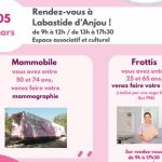 Mammobus et bus PMI à Labastide d'Anjou