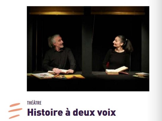 Théatre Scène d'enfance " Histoire à 2 voix"